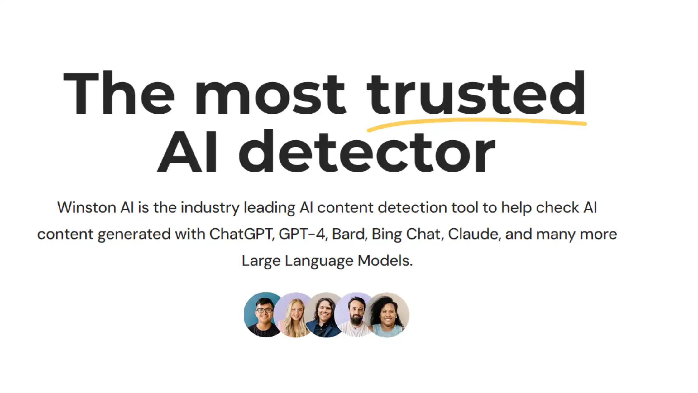 The Most Trusted AI Detector | ChatGPT Detection Tool